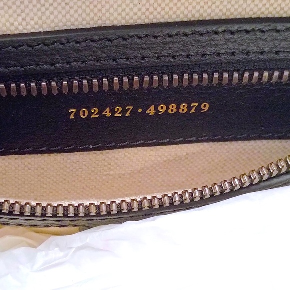 Very Rare Brand New Adidas x Gucci Blue Crystal Canvas Shoulder Bag - Picture 11 of 16